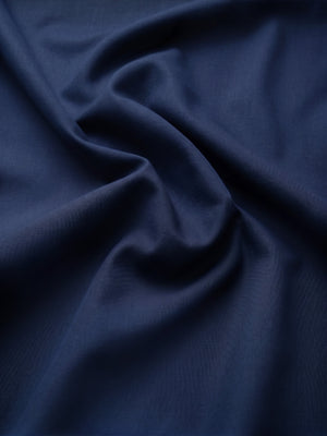 FirstLayer Premium Men's Stretch Silken Shirt | Mid Night Blue