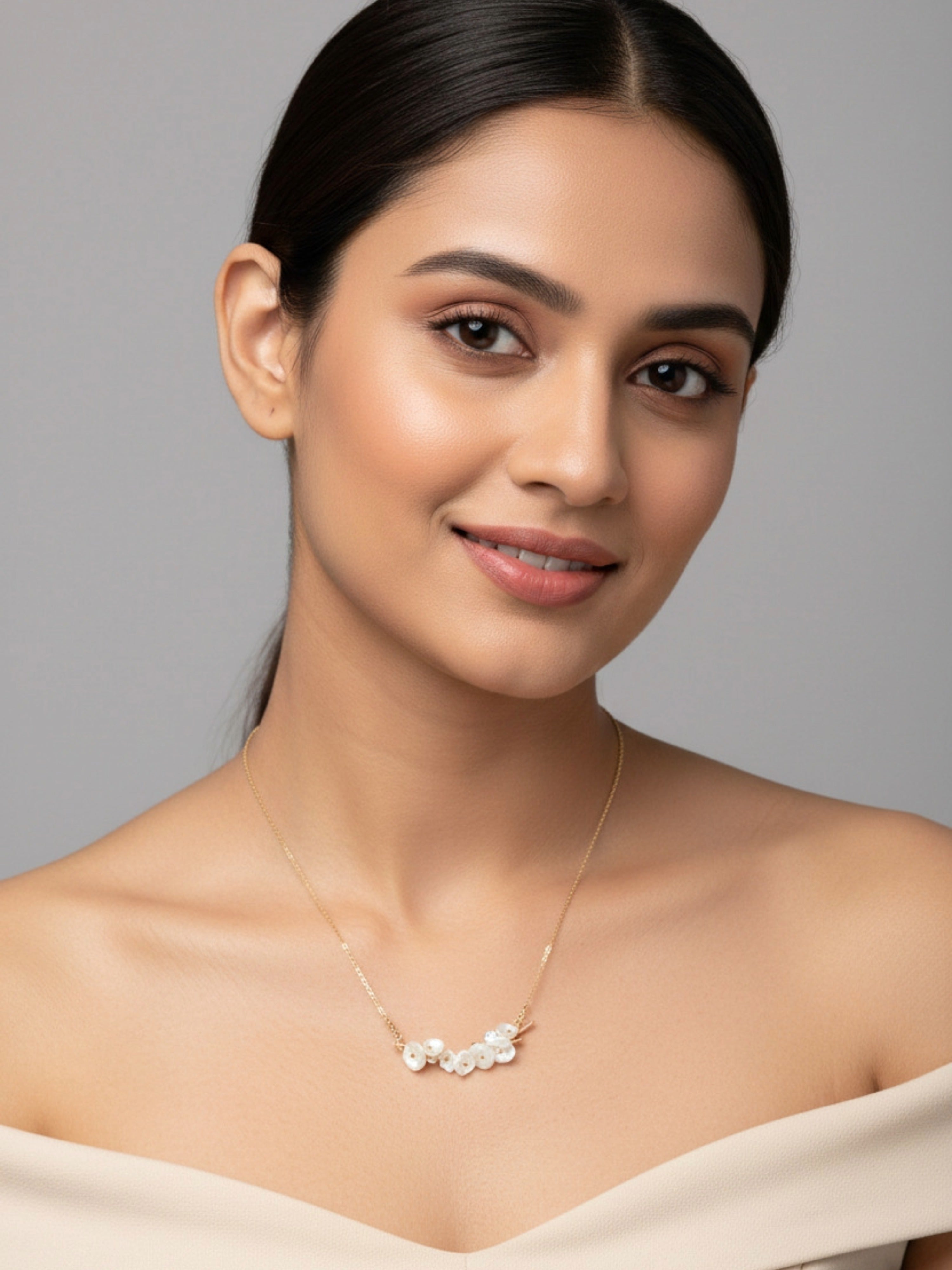 Pearl Neck Chain | Elegant Office Wear Jewelry