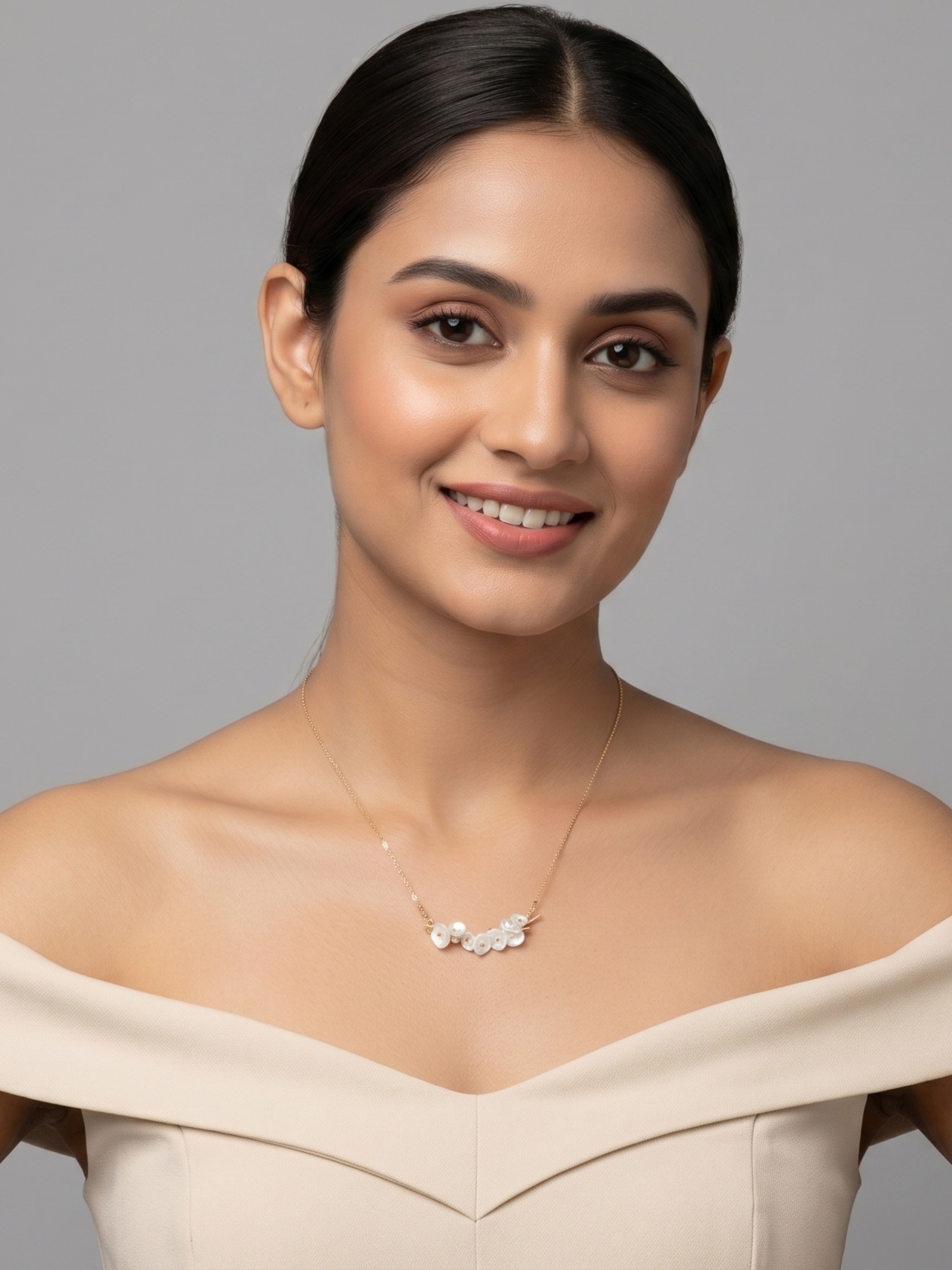 Pearl Neck Chain | Elegant Office Wear Jewelry