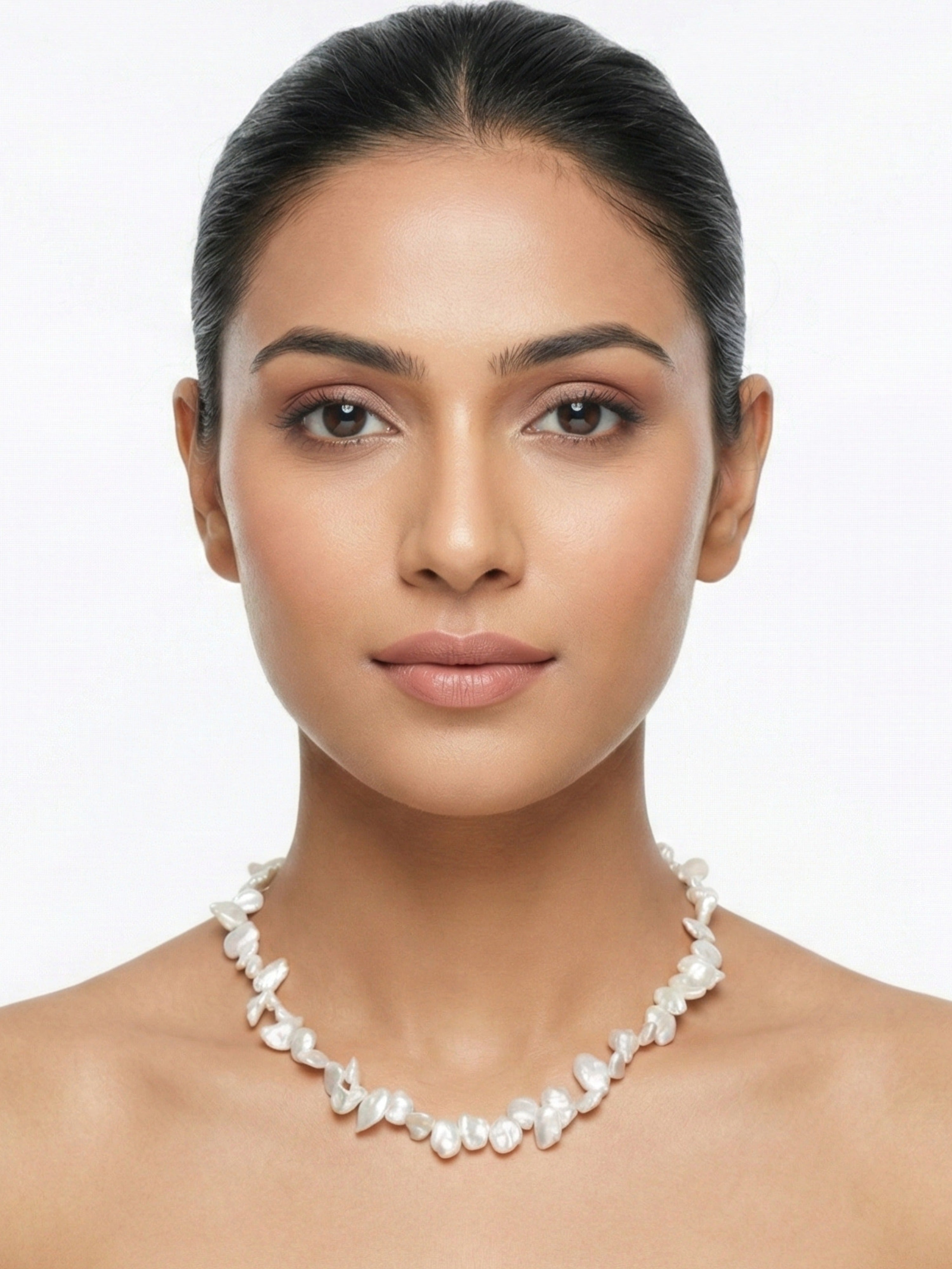 Natural Pearl Necklace | Elegant Party Wear Jewelry