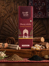 FIRSTLAYER Natural Dhoop Sticks | Herbal Incense for Puja, Meditation & Positive Energy | Long Lasting Fragrance | Earthy Essence