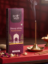 FIRSTLAYER Natural Dhoop Sticks | Herbal Incense for Puja, Meditation & Positive Energy | Long Lasting Fragrance |Floral Grace