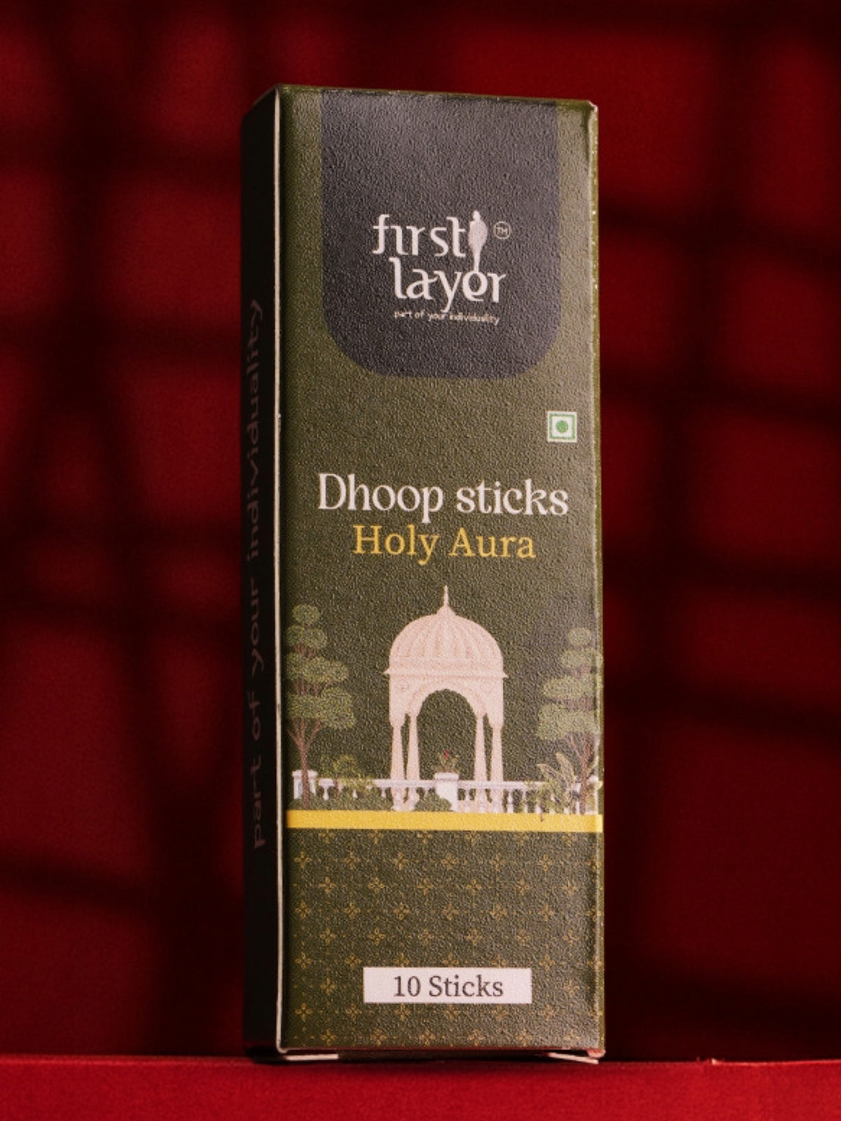 FIRSTLAYER Natural Dhoop Sticks | Herbal Incense for Puja, Meditation & Positive Energy | Long Lasting Fragrance | Holy Aura