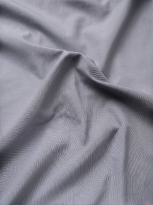 FIRSTLAYER Men's Cotton Blend Formal Shirt | Stretch Fabric | Tailored Fit | Full Sleeve |Grey