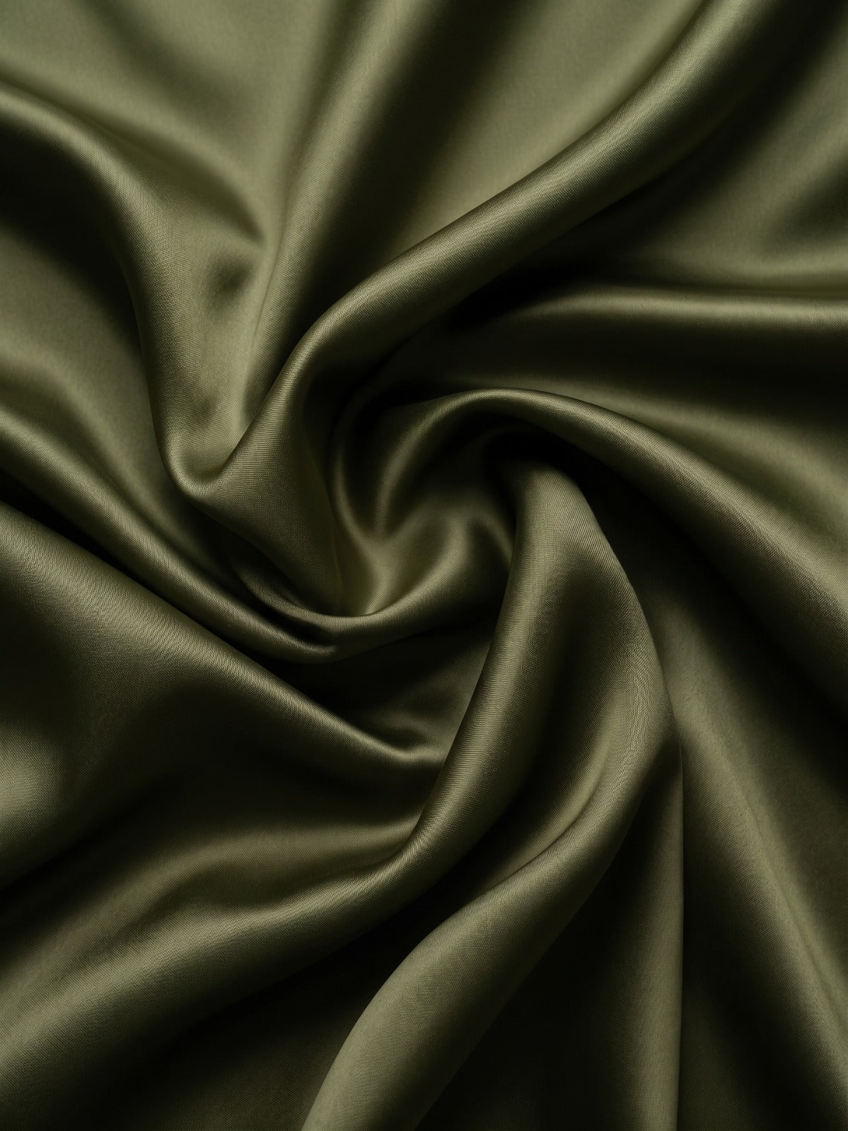 FirstLayer Premium Men's Stretch Silken Shirt | Olive Green