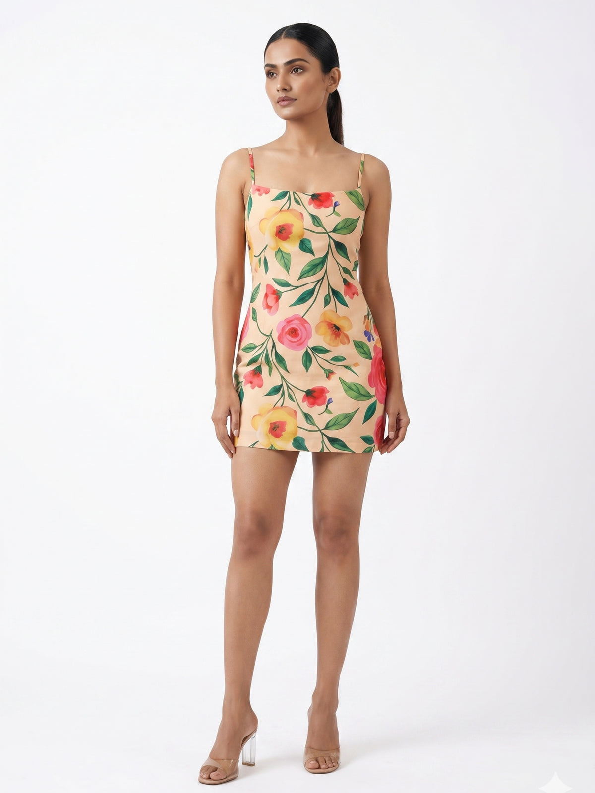 Printed Short Dress | Casual Outing & Beach Wear