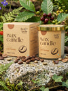 FirstLayer Cafe Therapy Wax Candle | Premium Soya Wax Candle  | Brown