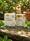 FirstLayer Lime Luxe Wax Candle | Premium Soya Wax Candle | Light Yellow