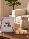 FIRSTLAYER Jasmine Wax Melts | Soya Wax Aromatherapy Cubes | Long Lasting Home Fragrance | Safe, Smoke-Free & Eco-Friendly