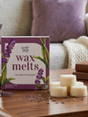 FIRSTLAYER Lavender & Bergamot Wax Melts | Soya Wax Aromatherapy Cubes | Long Lasting Home Fragrance | Safe, Smoke-Free & Eco-Friendly